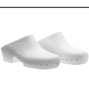 Calzuro Classic Clogs Without Holes White Size 10-10 1/2 Like New